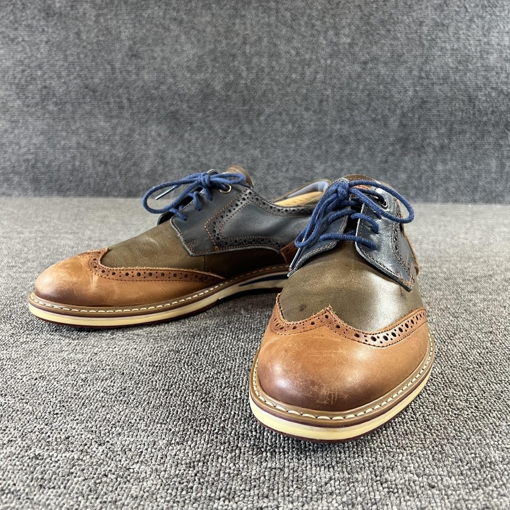 Pikolinos Shoes Mens 7 Leather Wingtip Brogue Sneakers Lace Up Oxford
